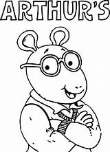 Arthur Coloring Text Pages Wecoloringpage sketch template