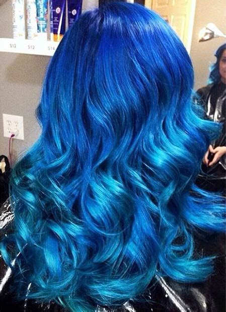 blue hair color ideas  daring women page    stayglam