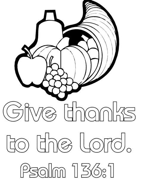 thanksgiving verse coloring pages