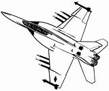 Coloring Pages Hornet Super Drawing Avion Chasse Coloriage Sketch Kids Fighter Template Getdrawings Getcolorings Aircraft Military sketch template
