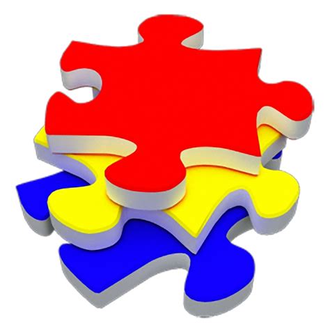 jigsaw puzzel cartoon clipart