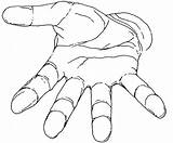 Hand Reaching Hands Open Clipart Clip Drawing Outline Template Printable Holding Palm Cliparts Drawings Begging Size Offering Reference Draw Clipartbest sketch template