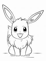 Coloring Pages Eevee Printable Color Kids Recommended sketch template