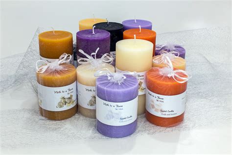 silkmoth scented gift candles moth   flame candles