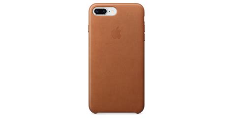 iphone     leather case saddle brown apple