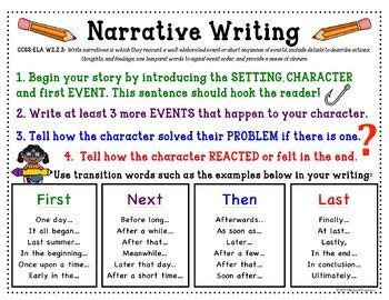 image result  examples  narrative writing  grade writing
