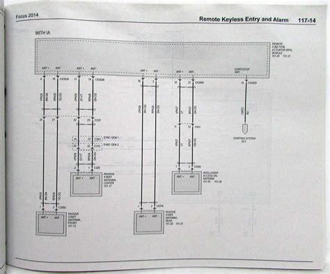 ford focus st electrical wiring diagrams manual