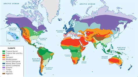 climate map maps pinterest geography