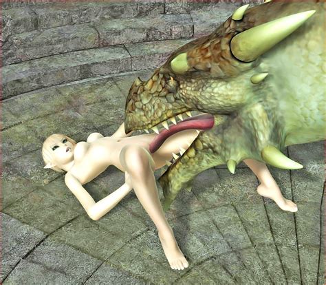 3d elf hotties getting her pussy licked by dragons huge tongue at 3devilmonsters