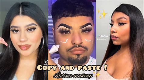 copy and paste latina makeup tutorial compilation pt 5 final comp