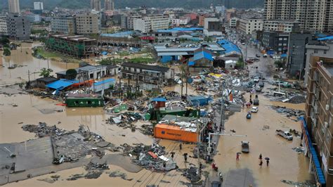 death toll  typhoon lekima  china rises     york times