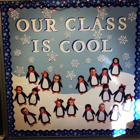 famous preschool winter bulletin board ideas