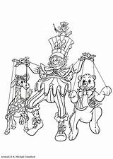 Coloring Pages Puppet Show Clipart Theater Colouring Color Theatre Puppets Drama Template Sheets Popular Printable sketch template