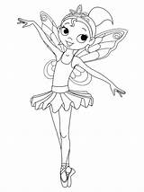 Fairy Coloring Pages Printable Wonder sketch template