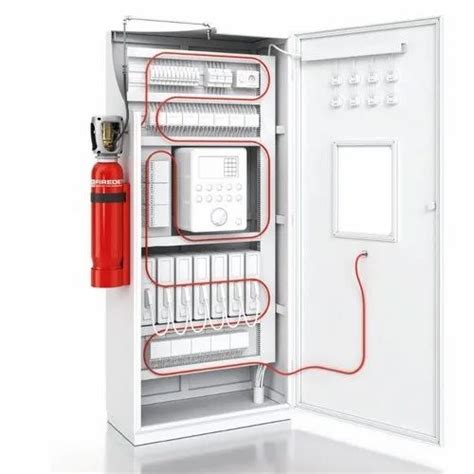 mild steel  based electrical panel automatic fire suppression system  industrial  rs