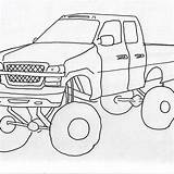 Trucks Draw Jacked sketch template