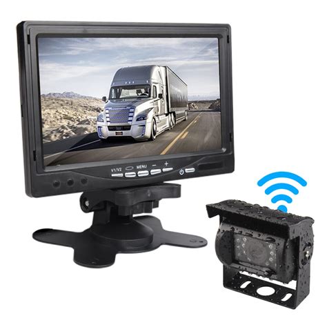 car rover wireless reverse reversing camera ir night vision  car monitor  truck bus caravan