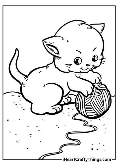 cute cat coloring pages  unique  extra cute
