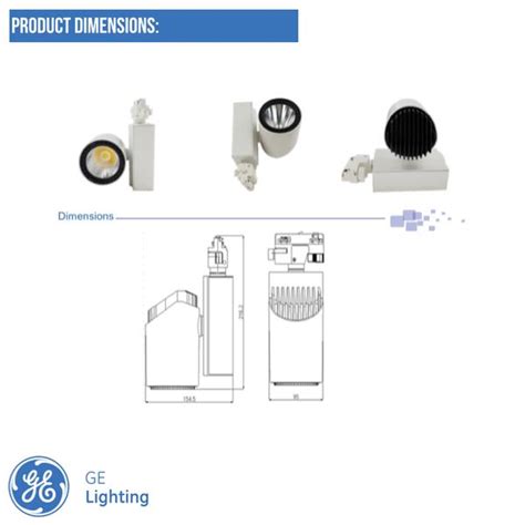 ge led tracklights jcp group  companies