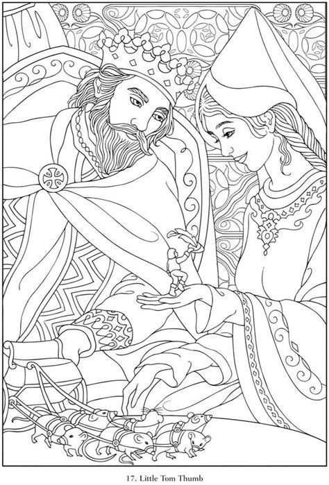 grimm andersen fairy tales coloring pages  kids  printable