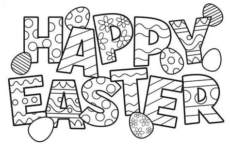 printable happy easter coloring sheet bunny coloring pages easter