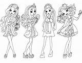 Coloring High After Ever Pages Print Star Darlings Madeline Fairest Getting Printable Characters Monster Apple Doll Color Briar Template Library sketch template