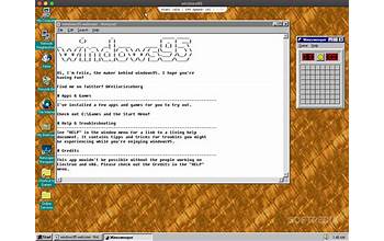 windows95 screenshot #3