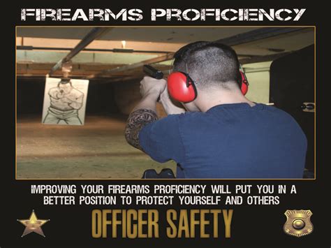 Officer Safety Motivation Poster – Firearms Proficiency 24