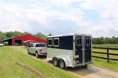 bumper pull horse trailers   market