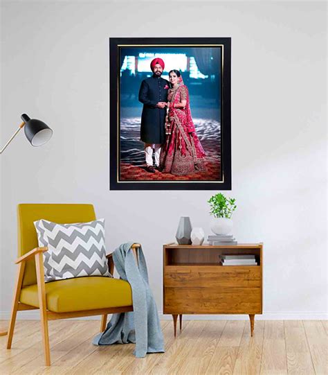 size   frame  photo print black frame anand gifts