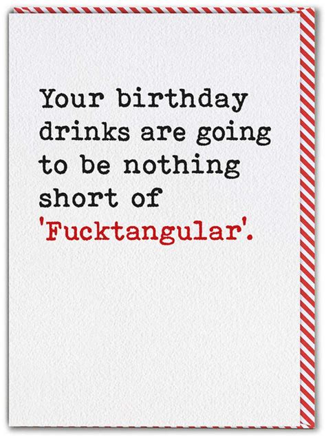 Rude Birthday Card Birthday Anal By Brainbox Candy