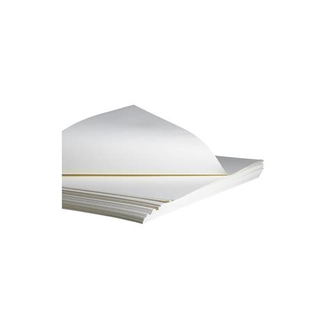 papier bristol canson gm  feuilles papier dessin blanc