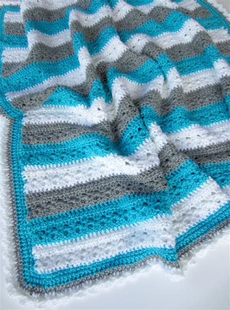 crochet pattern baby afghan blanket lakeside blanket pattern