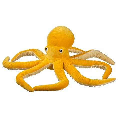 blavingad soft toy octopusyellow  ikea