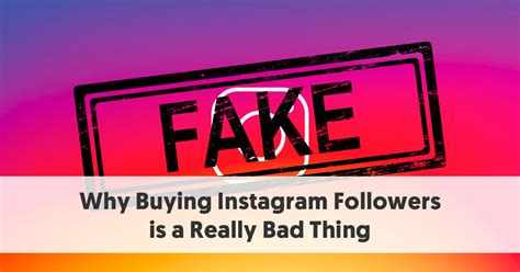 why buying instagram followers is a really bad idea