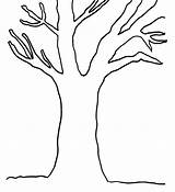 Tree Coloring Leaves Trunk Without Bare Clipart Template Pages Fall Clip Colouring Empty Cliparts Maple Roots Trees Dead Simple Clipground sketch template