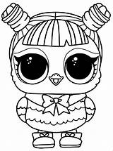 Lol Coloring Pages Pets Dolls Owl Pet Colouring Cute Printable Choose Board Kids sketch template