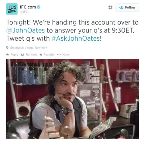 John Oates Twitter Q And A Tonight « Garfunkel And Oates