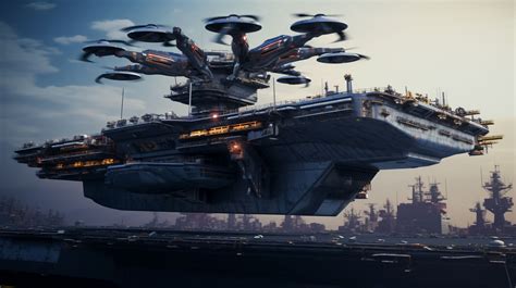 flying aircraft carrier  bergionstyle  deviantart
