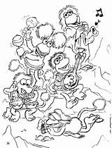 Fraggle Coloring Henson sketch template