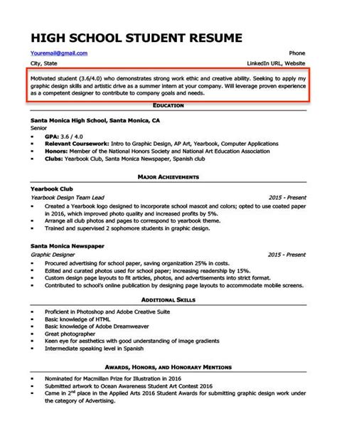 resume objective examples  students  professionals rc