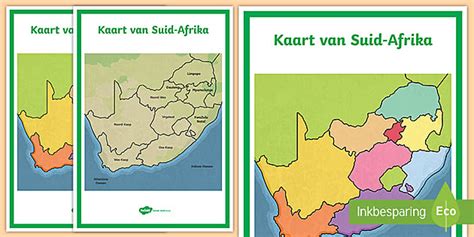 kaart van suid afrika vertoon plakkaat twinkl