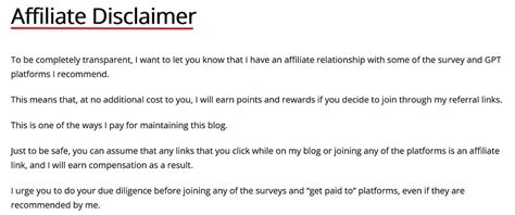 Survey Disclaimers Termsfeed