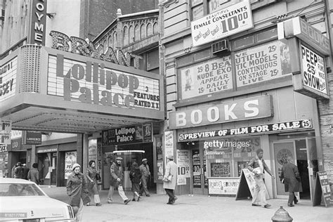 new york ny adult book store and movie house showing x rated