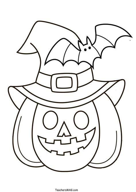 halloween pumpkin color  halloween coloring pages halloween