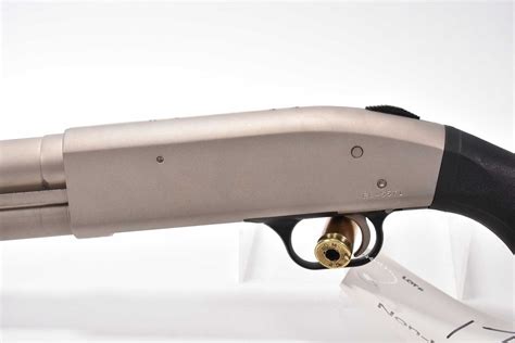 mossberg model  marine  ga cylinder bore pump action shotgun   bbl marine stainless
