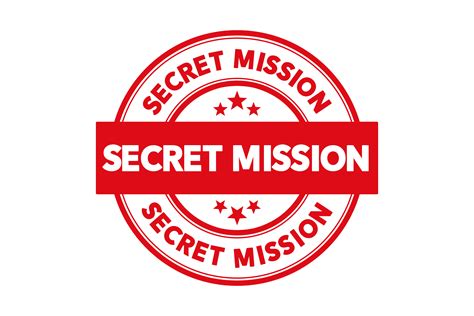 secret mission stamp png  psd psdstamps