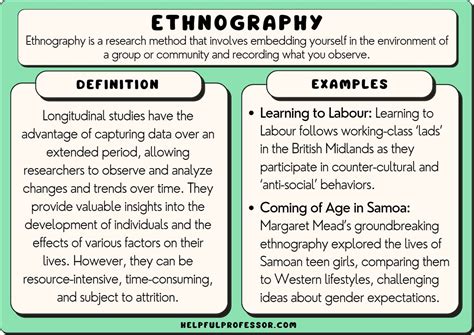 great ethnography examples