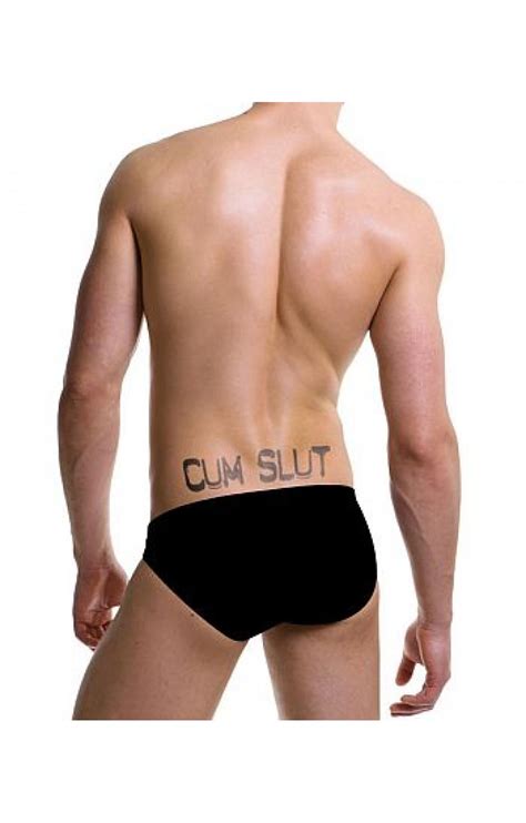 Cum Slut Temporary Tattoo Pack Of Four Kit 004m