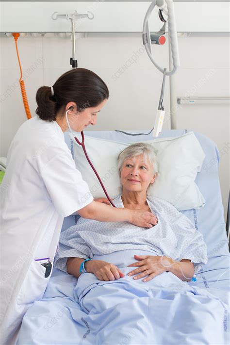 hospital patient stock image  science photo library